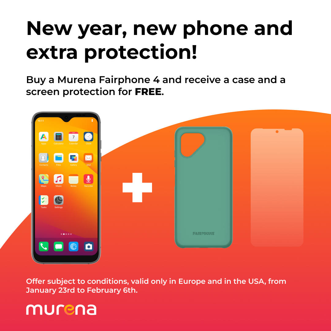 deGoogled Murena – – phones 4 and Fairphone Murena services