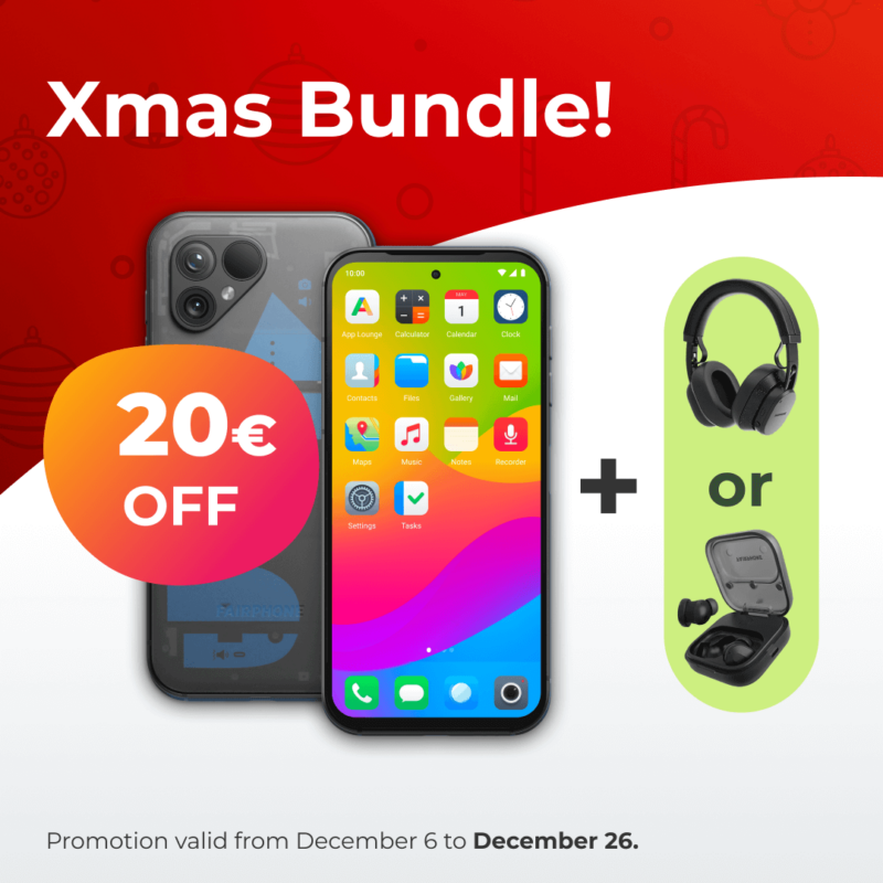 Christmas Promotion Murena x Fairphone