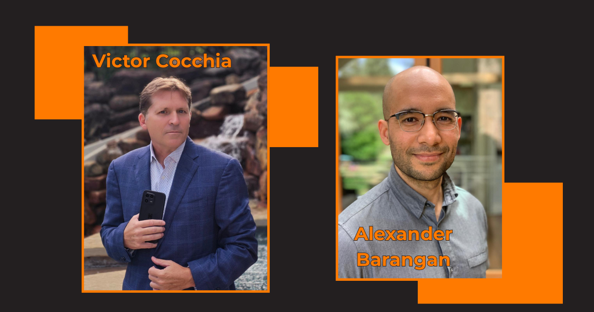 Victor Cocchia and Alexander Barangan from the HIROH-team