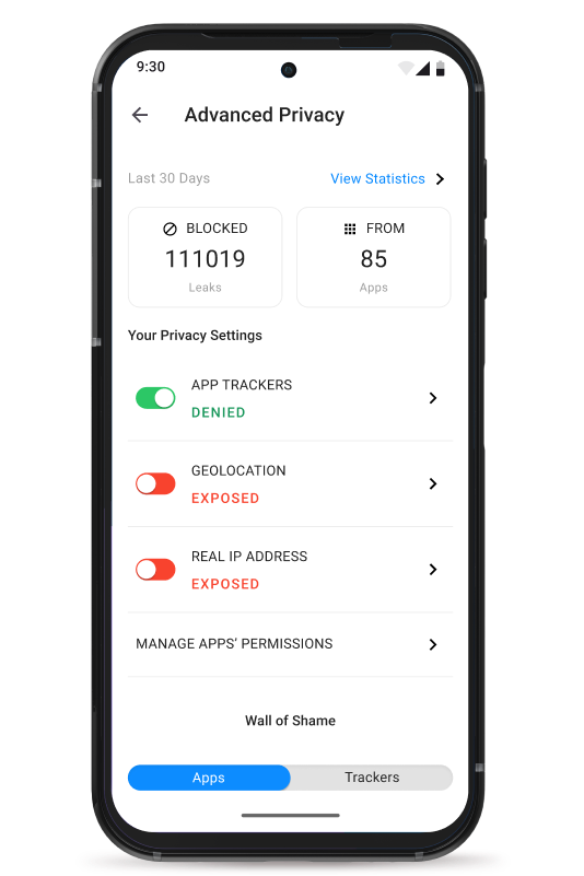 Murena Advanced privacy