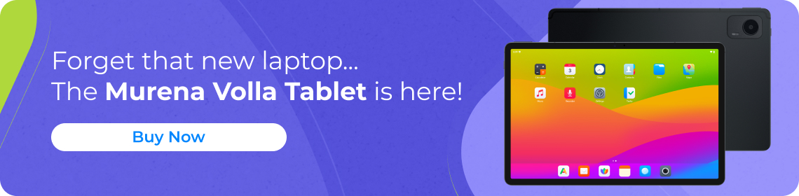 Murena Volla Tablet running e OS