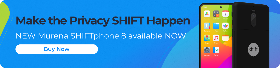Murena SHIFTphone running e OS