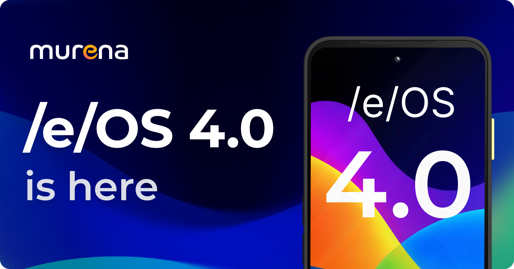 eOS 4.0 is here next to a device with new launcher design