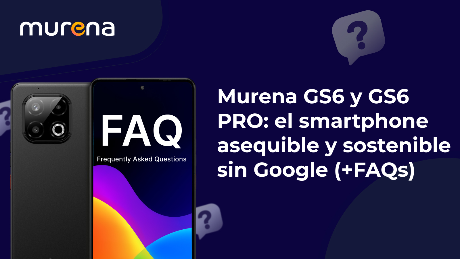Murena GS6 y GS6 PRO: el smartphone asequible y sostenible sin Google
